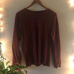 BDG Vintage Burgundy Red Sweater Size M Mens